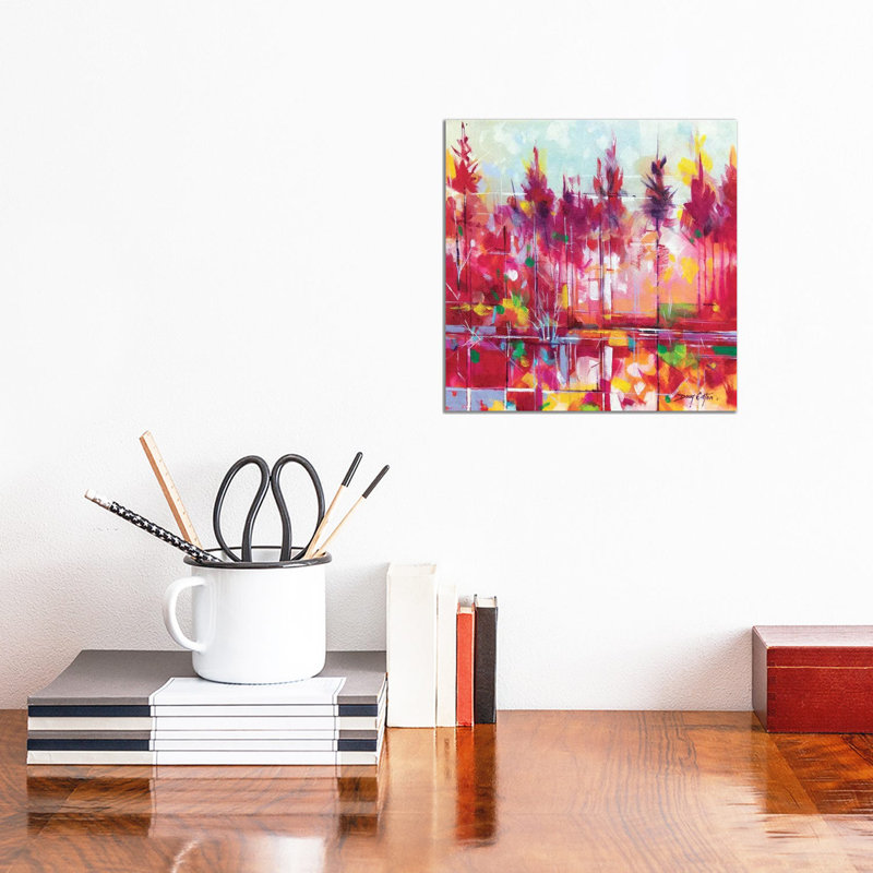 Meadowcliff Delight by Doug Eaton - Painting on Canvas, Wrapped Canvas, 66.04 cm H x 66.04 cm W x 3.175 cm D