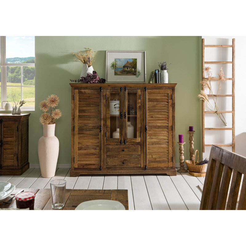 Rodez 160cm Solid Wood Sideboard