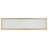 Wells 48.0'' Marble Top Console Table