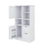 Bathroom Storage Cabinet With Doors & Drawers, Offering Ample Space, Freestanding Style, And Open & Adjustable Shelving Units