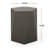 Modern Side Table In Lightweight Concrete, Pentagon Shape, 15.7" W X D 18.19" H, No Assembly, Gray Concrete Table, Form, 16x16x18,