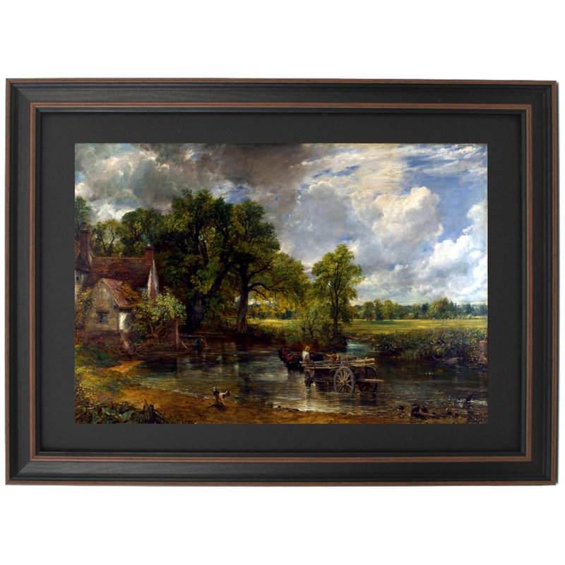 The Hay Wain By John Constable, 26" H x 36" W