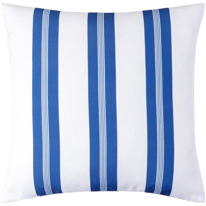 Classic Stripe Accent Throw Pillow Cover, 20"H x 20"W, Polyester