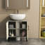 Ashwika 60cm Single Bathroom Vanity Base Only