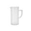 Jupiter Clear Pitcher 35.5oz, 3.8" x 8.3"