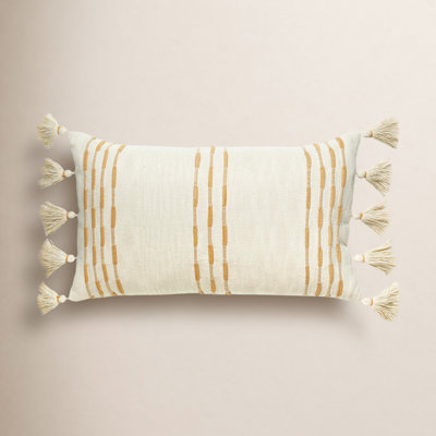 Favager 24" x 14" Cotton Throw Pillow