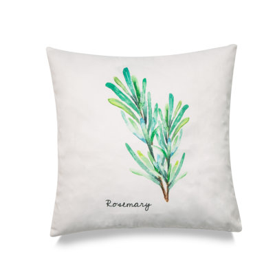 Cote Floral Microsuede Pillow Cover