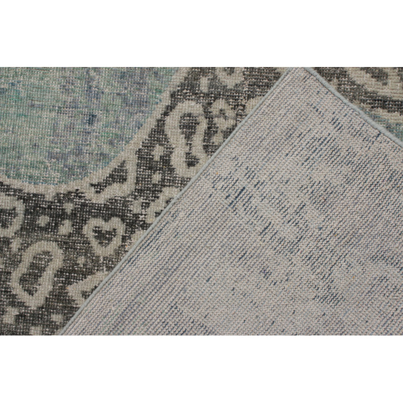 Distressed Homage Handmade Kilim Wool Animal Print Area Rug, Rectangle 5' x 7'