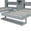 Lits simples escamotables doubles avec armoires et tablettes-1826582122