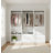 Prosper White Freestanding Walk In Wood Closet System