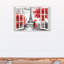 Art sur toile pour fenêtre paris Erika-544422932