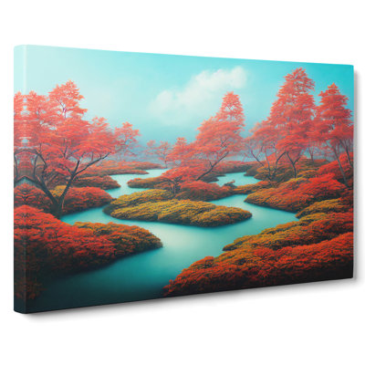 Ethereal Forest - Wrapped Canvas Painting
