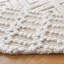 Tapis ivoire tissé à plat à la main Southwestern-257347846