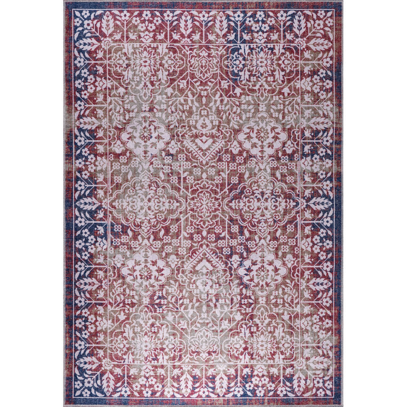 Ombre Cotton and Chenille Flatweave Area Rug, 60 x 100 cm