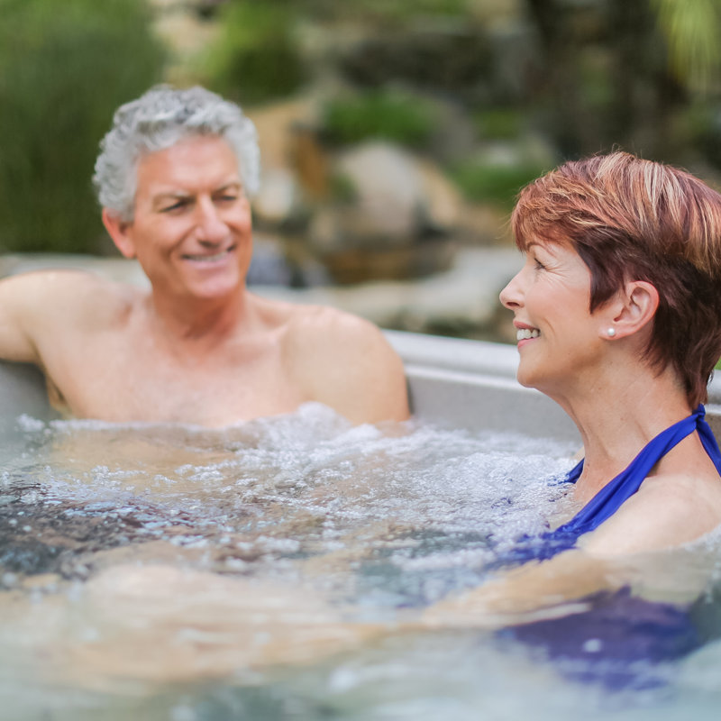 Sandstone 5-Person 28-Jet Plug and Play Spa with Ozonator
