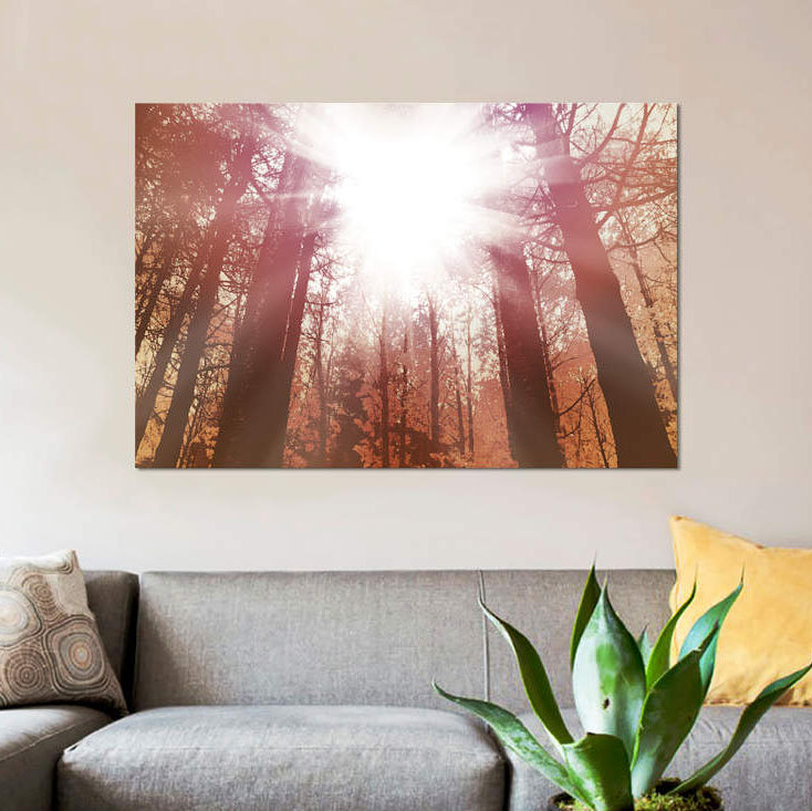 «Sun Dance», reproduction d'impression sur toile, H 18 po x l 26 po x P 1,5 po, Toile tendue, Pas de tapis