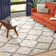 Helsel Shag Performance Geometric Rug