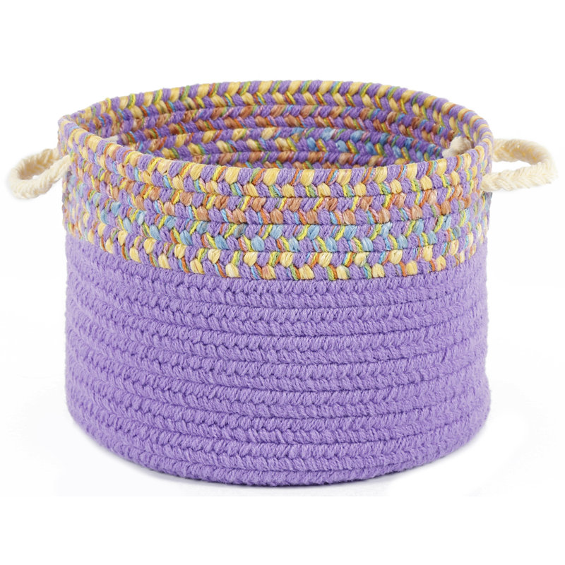Panier Pavel, H 8 po x l 10 po x P 10 po, Violet