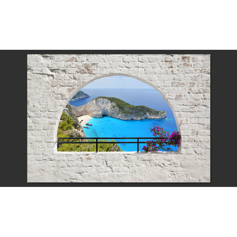 Kalamaki, Zakynthos 2.45m x 350cm Wallpaper, 210cm x 300cm