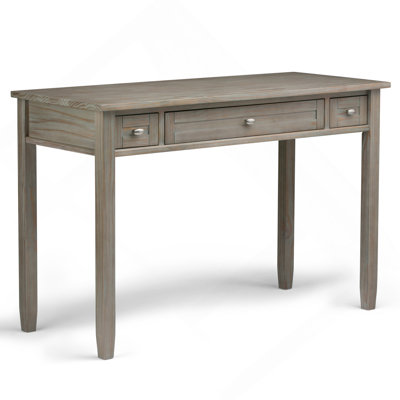 Warm Shaker - Desk - Distressed Grey