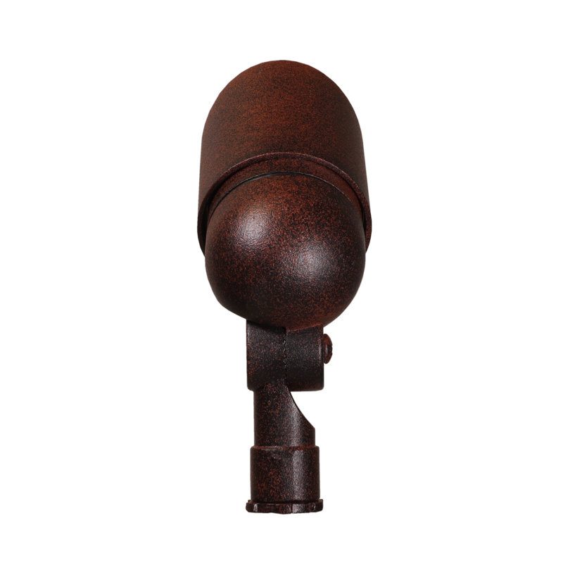 Rust Low Voltage Directional Bullet Landscape Spot Light