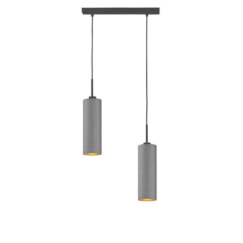 Toms 2 - Light Kitchen Island Pendant, Grey/Dark Grey