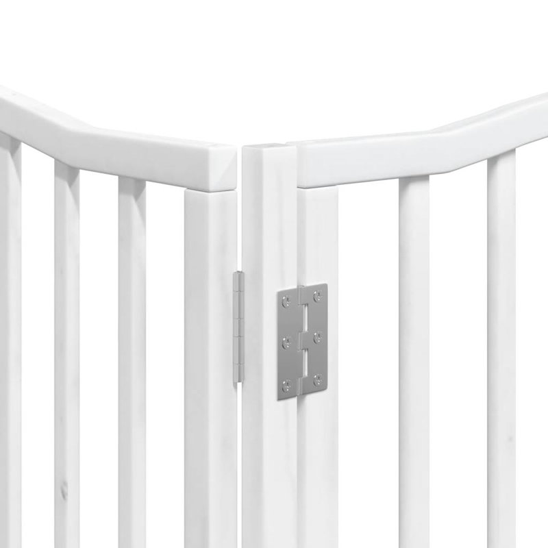 Phokas Solid Wood Dog House Door, 60cm H x 640cm W x 2cm D, White