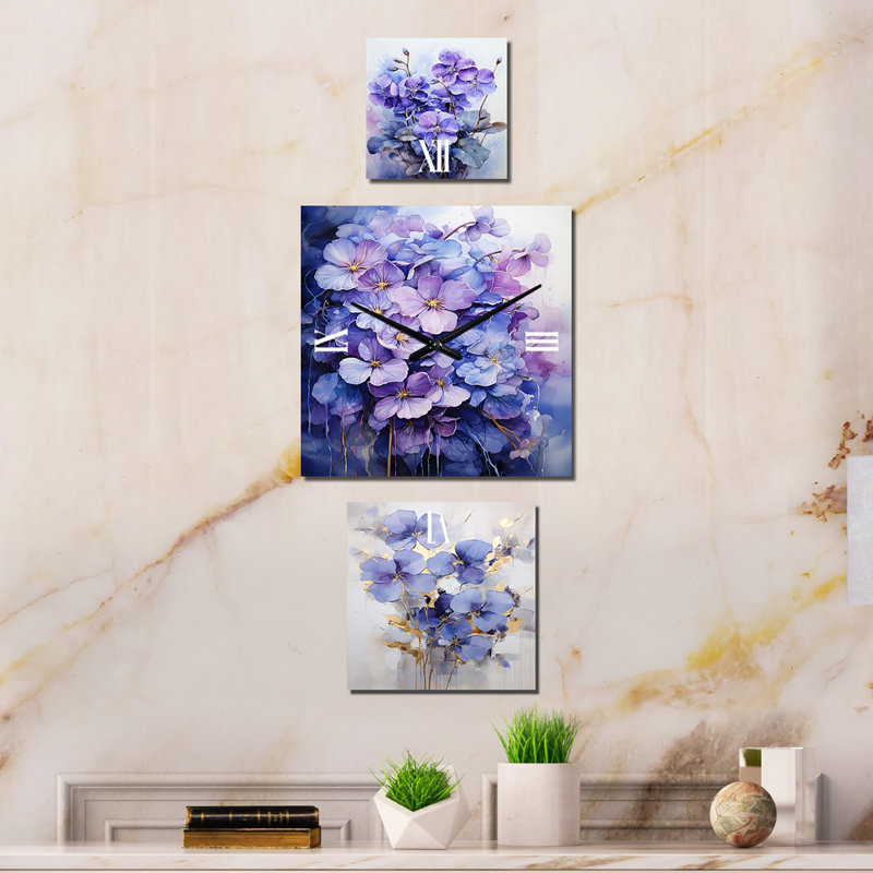 Chanea Metal Wall Clock