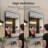 Round Metal Frame Hanging Wall Bathroom Mirror-706407995-706407990