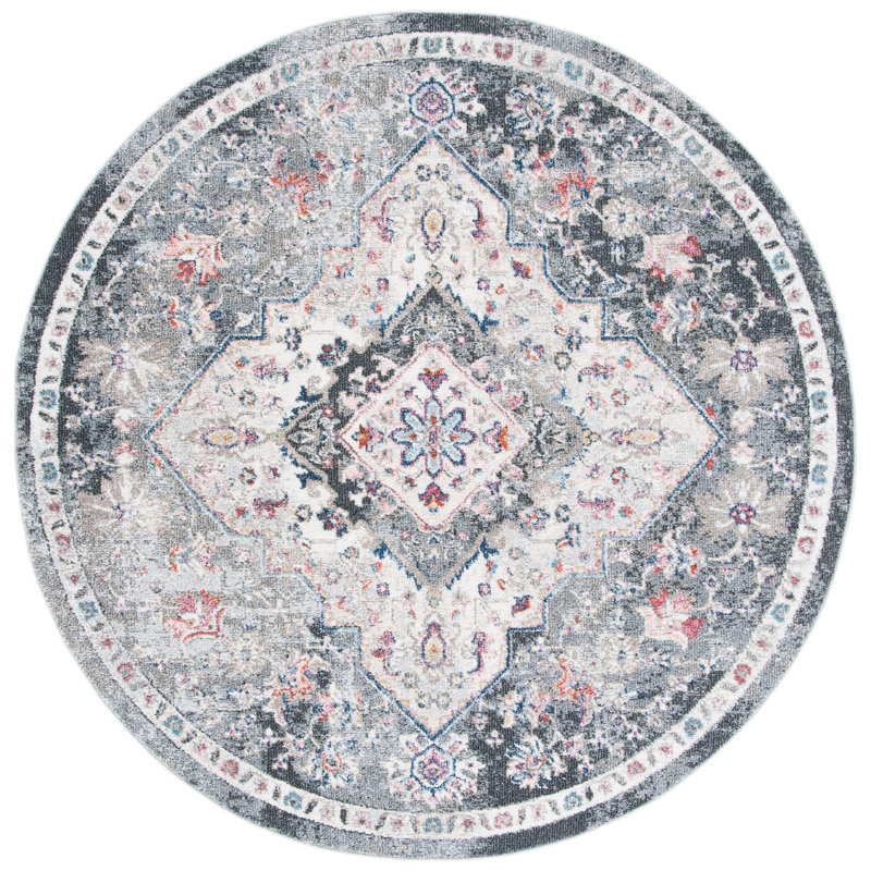 Tapis oriental Kahla Phoenix Performance, Rond 6 pi 7 po