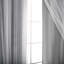 Pearl Beaded Tulle Overlay Room Darkening Grommet Curtains (Set Of 2)-1503200231-1503200156
