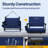 Folding  Stadium Seats With Back Support And Cushion-534942426