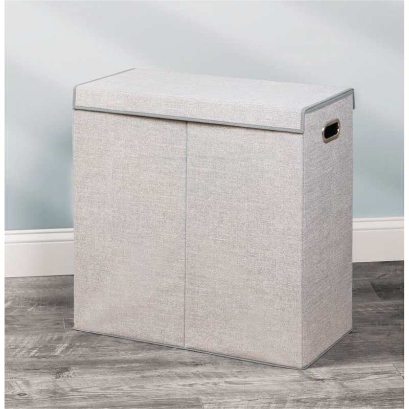 Laundry Sorter with Handles, Grey