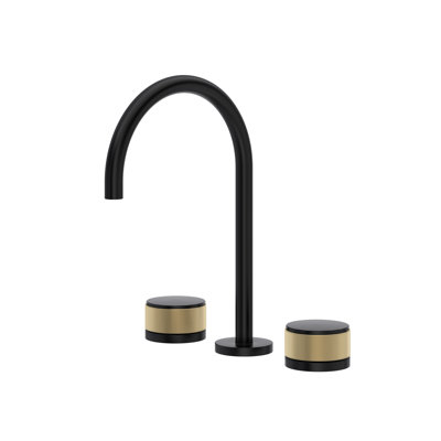 Amahle Widespread Lavatory Faucet with C-Spout