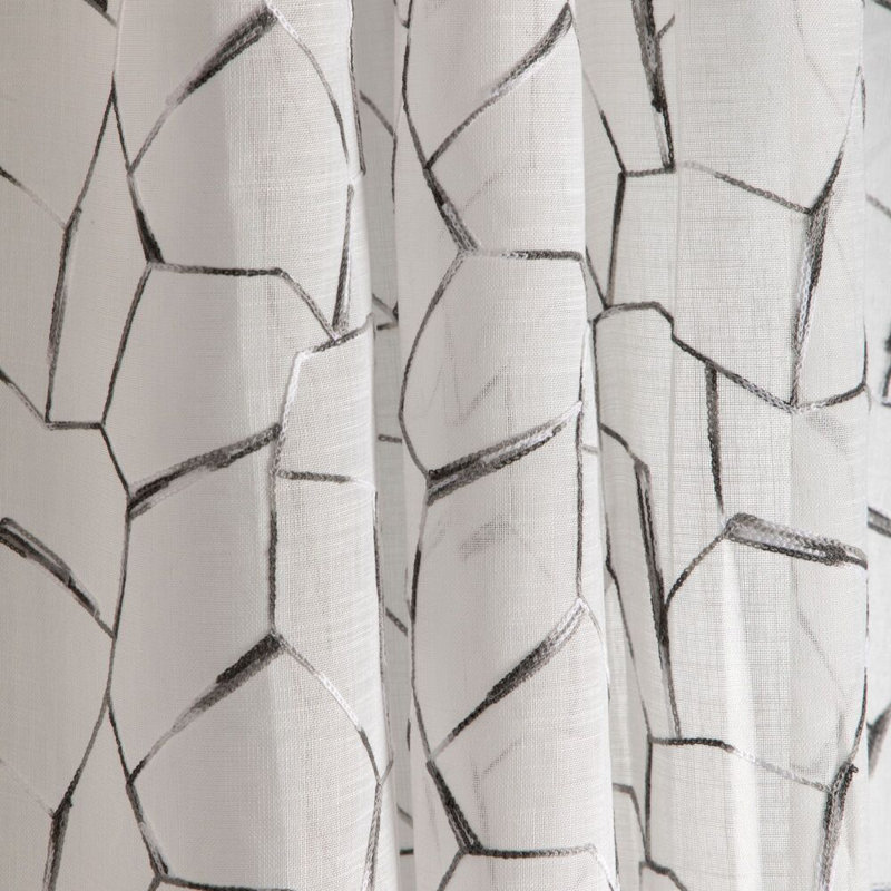 Kravet Basics - 90038-1, White/Gray/Black