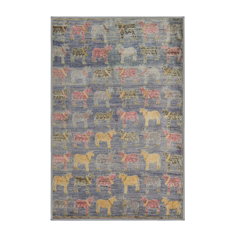 Tapis abstrait moderne 4988, Rectangle 8 pi x 10 pi