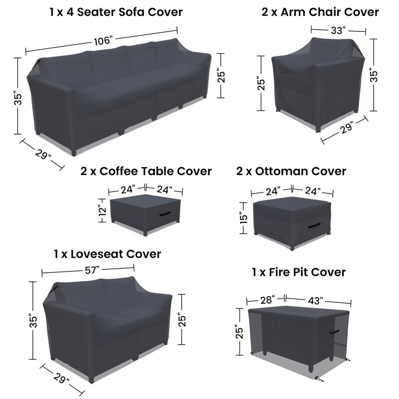 Ensemble de conversation modulaire d'extérieur Cassville