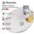 Nantucket Sinks Regatta 16'' White Fireclay Circular Bathroom Sink