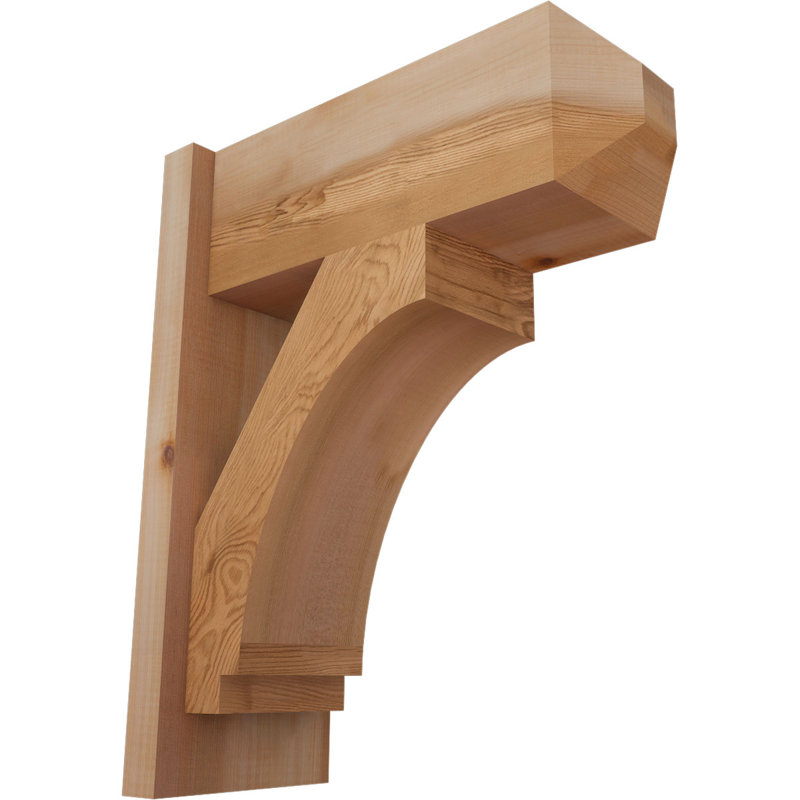Imperial Craftsman Outlooker, 7 1/2" W Western Red Cedar (Smooth), 18" D x 22" H
