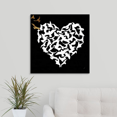 « cardiaque aflutter ii », impression sur toile