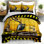 Ensemble d'édredon Construction Excavator, ensemble de literie pour garçon avec 2 taies d'oreiller, literie douce et lavable à la machine, édredon toutes saisons pour le décor