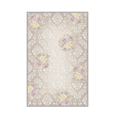 Antibacterial Hall Carpet, 31.5 x 59.1 inches | 100% Polyester, 0.4 in Pile Height, Non-Slip PVC Felt Dot Underside | Machine Washable, 3D Digital Printing | Durable & Stylish for Entryway, Living Room, or Bedroom