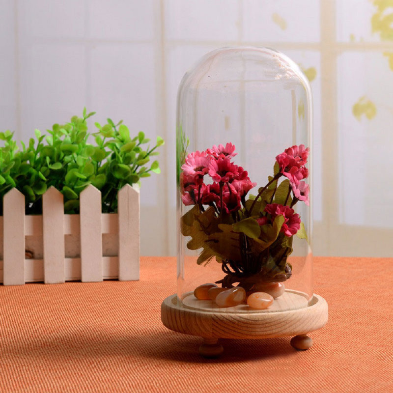 Petrolia Cloche Or Water Globe, 20cm H x 12cm W x 12cm D