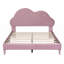 Lit tapissier en forme de nuage, lit plateforme en velours-740528098-740528099
