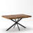 55.11"-70.86"Retro Rectangular Stretch Dining Table, Antique Wood Top And Same Color Relief Plate,With Storage Box,Suitable For Dining Rooms, Kitchens, And Living Rooms, Brown-1302843581