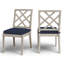 Chaise d'appoint en teck Haley - Huître-70064676-93646348-38582250