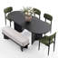Ensemble repas pour 6 personnes Drumnasmear-1975968119