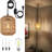 Plug in Pendant Light with LED Bulb, Rattan Hanging Lamp with 16ft Dimmable Cord, Hand Woven Wicker Plug in Chandelier, Boho Hanging Lights Fixture with Plug in Cord for Bedroom Hallway Foyer