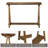 Claridy 43" Solid Wood Console Table