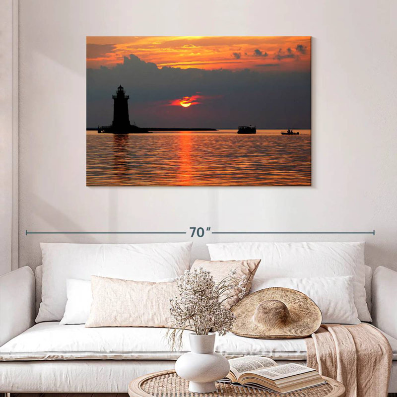 Cape henlopen lighthouse Aletra, H 30 po x l 45 po